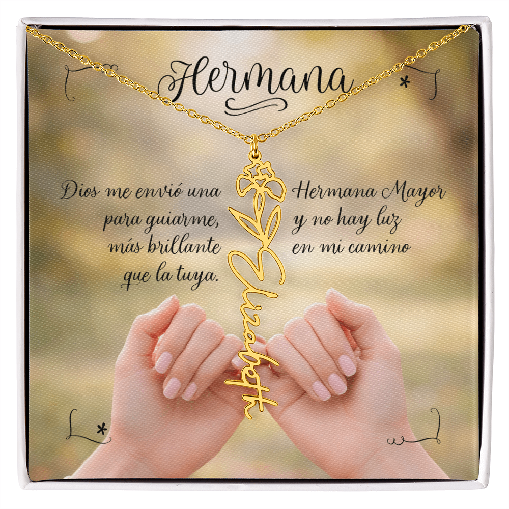 Collar personalizado para hermana mayor for your Big Sister