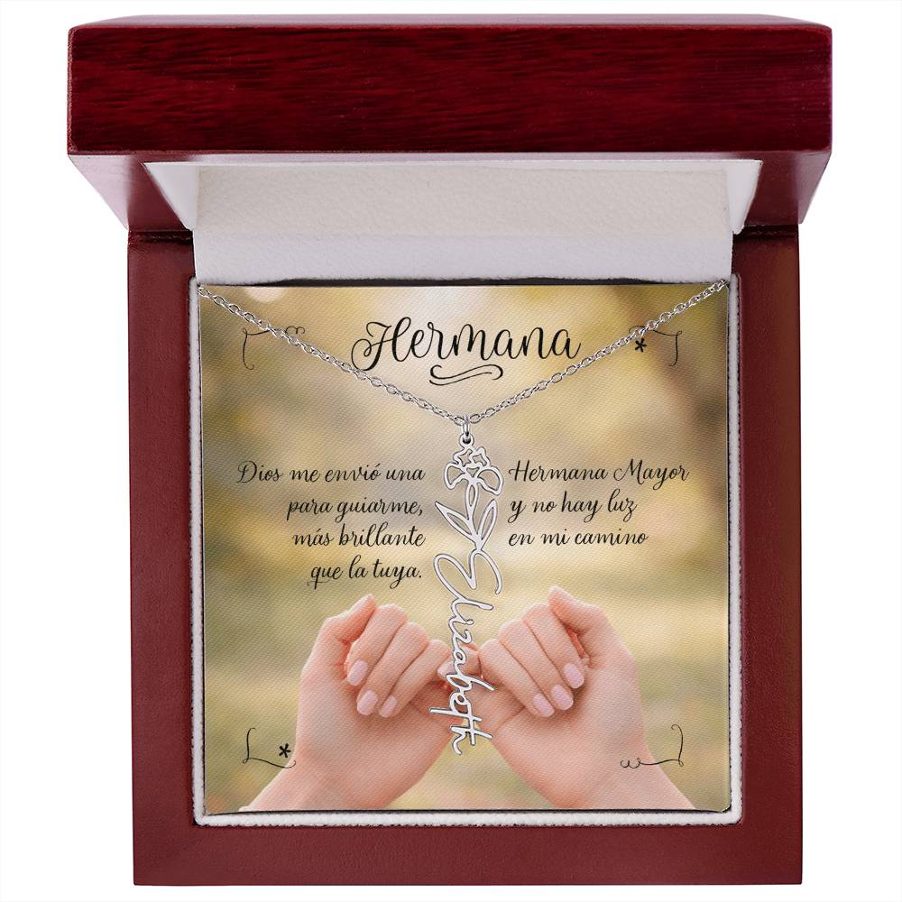 Collar personalizado para hermana mayor for your Big Sister