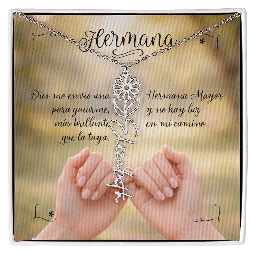 Collar personalizado para hermana mayor for your Big Sister