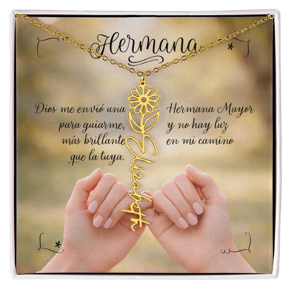 Collar personalizado para hermana mayor for your Big Sister