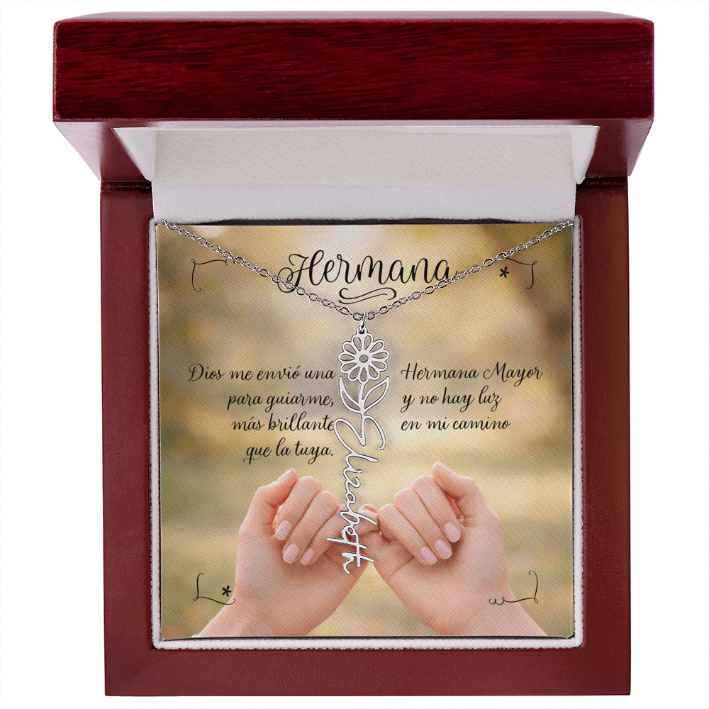 Collar personalizado para hermana mayor for your Big Sister