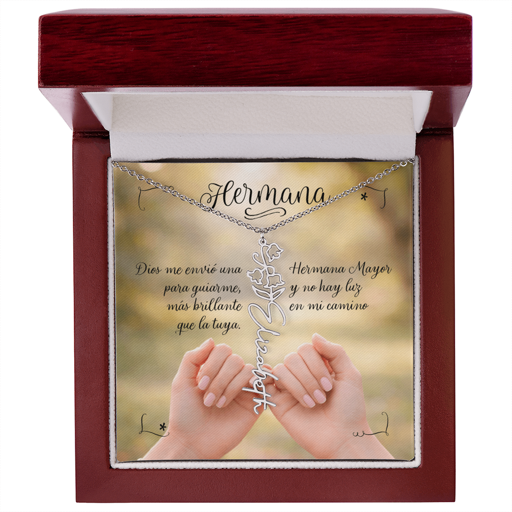 Collar personalizado para hermana mayor for your Big Sister
