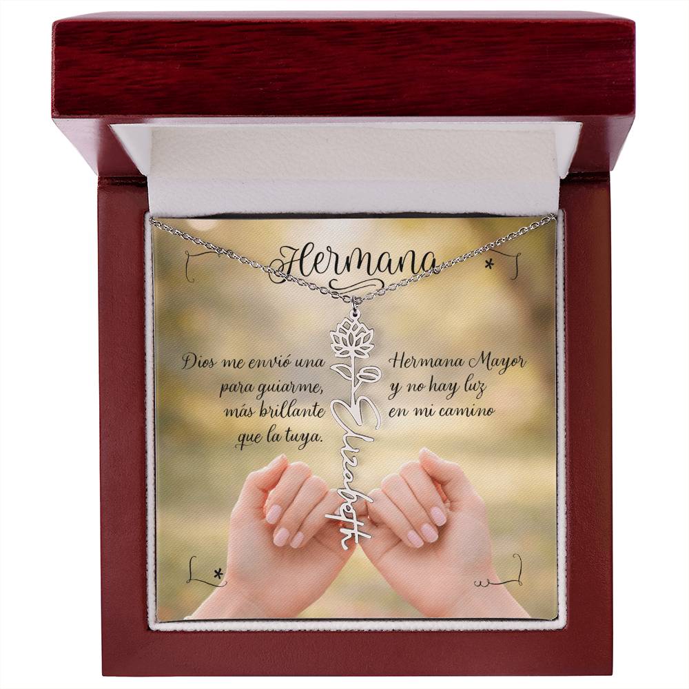 Collar personalizado para hermana mayor for your Big Sister