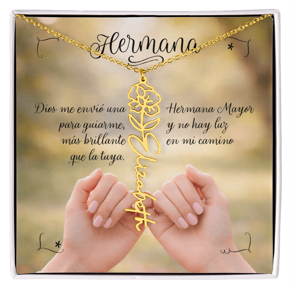 Collar personalizado para hermana mayor for your Big Sister