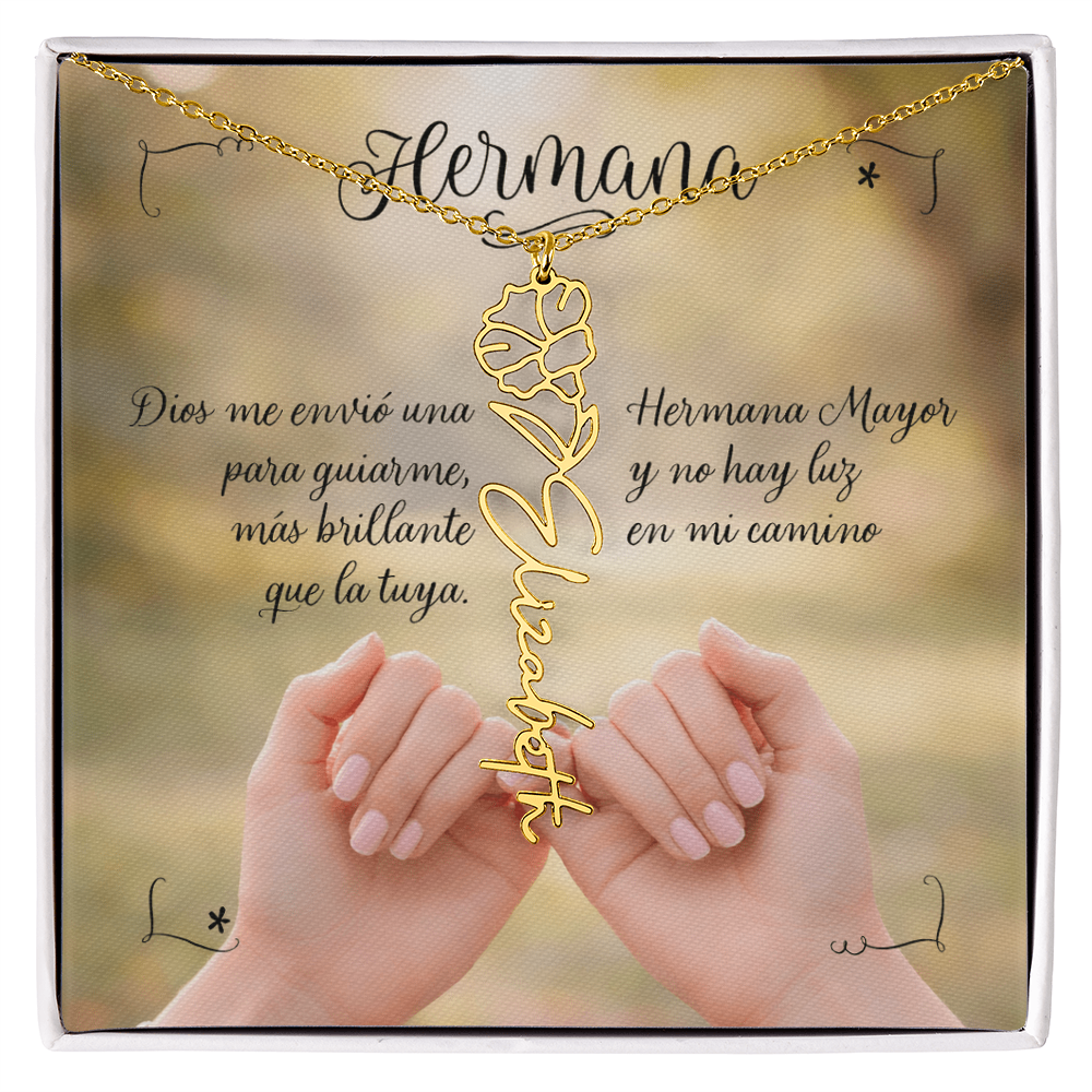 Collar personalizado para hermana mayor for your Big Sister
