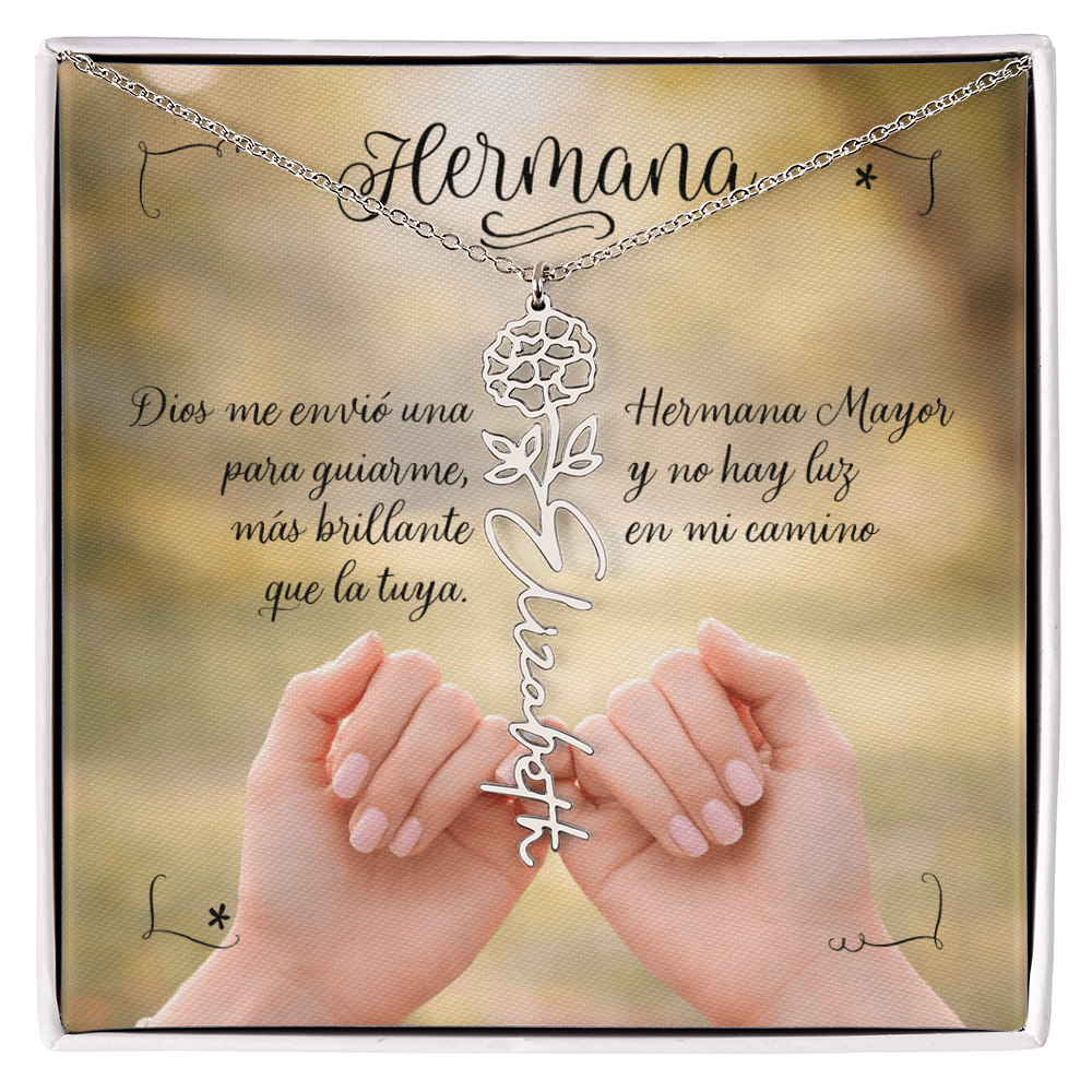 Collar personalizado para hermana mayor for your Big Sister