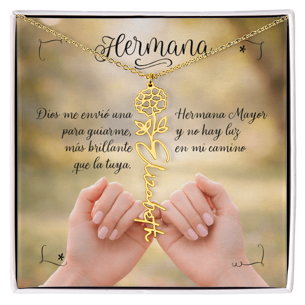 Collar personalizado para hermana mayor for your Big Sister