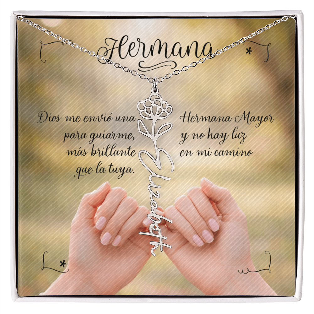 Collar personalizado para hermana mayor for your Big Sister