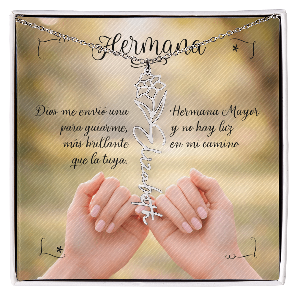 Collar personalizado para hermana mayor for your Big Sister