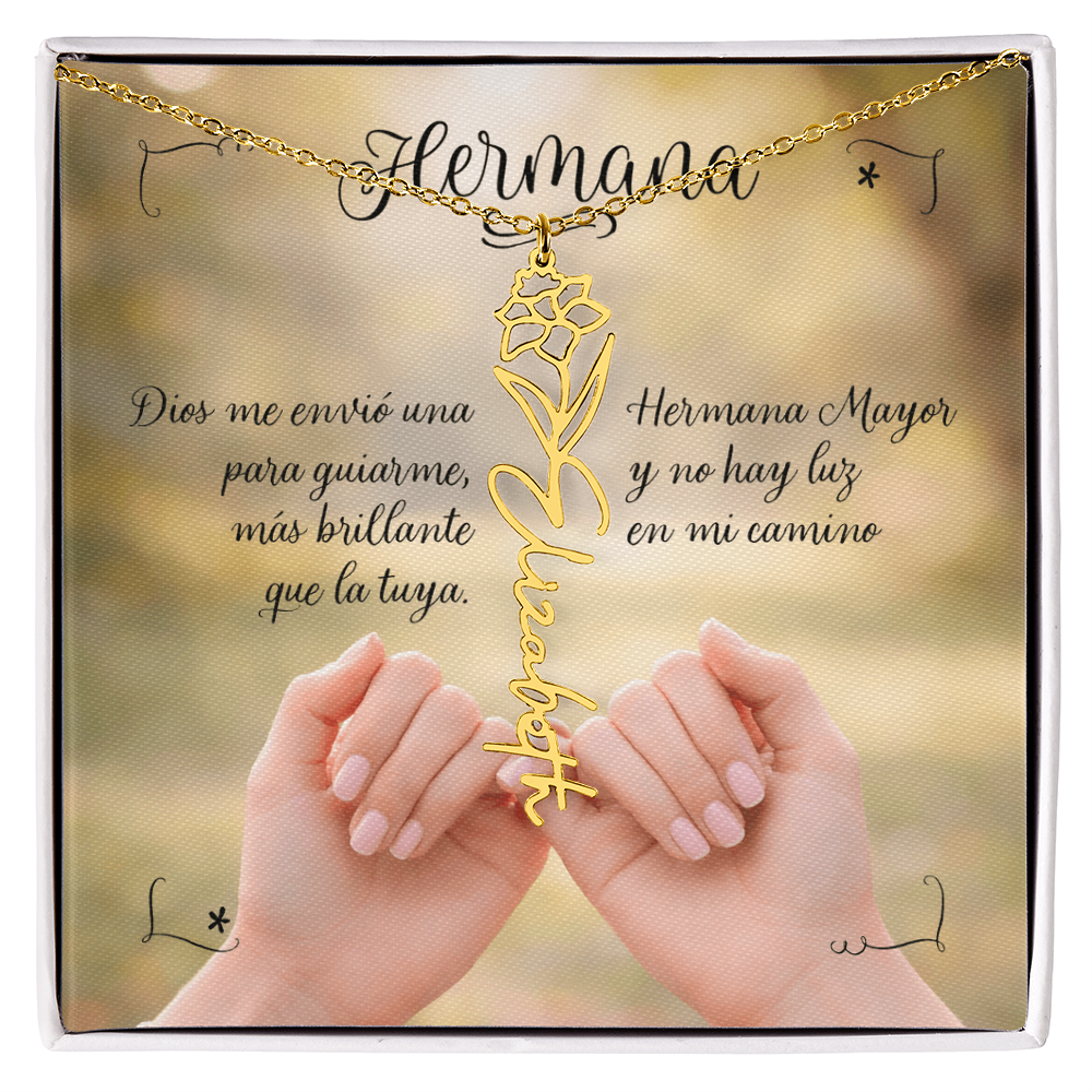 Collar personalizado para hermana mayor for your Big Sister